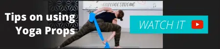 Yoga props for beginners