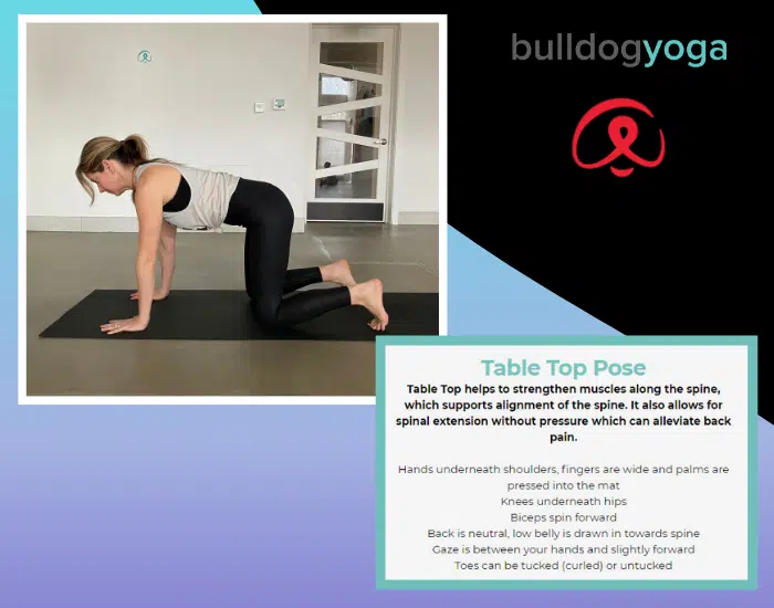Yoga For Toddlers - Table Top Pose